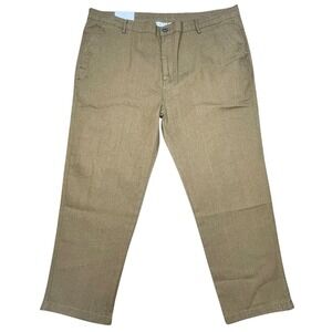 NWT Jett Jeans Tan Straight Fit Stretch Chino Pants Mens 3XL